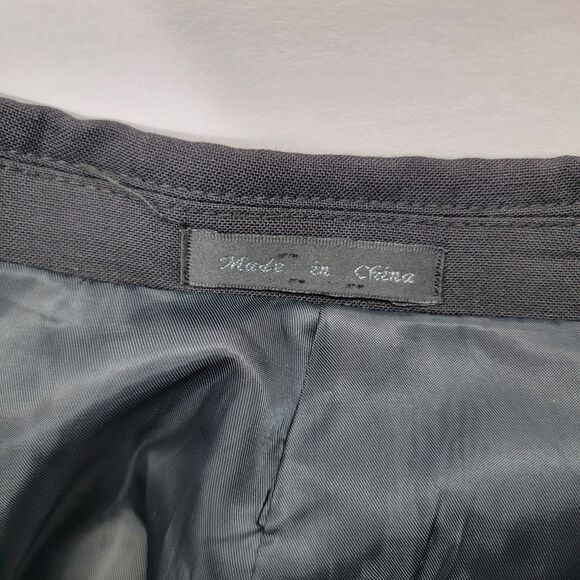 Neil Allyn Mens Black 100% Wool Formal Tuxedo Tails Jacket Peak 46R - Picture 11 of 11